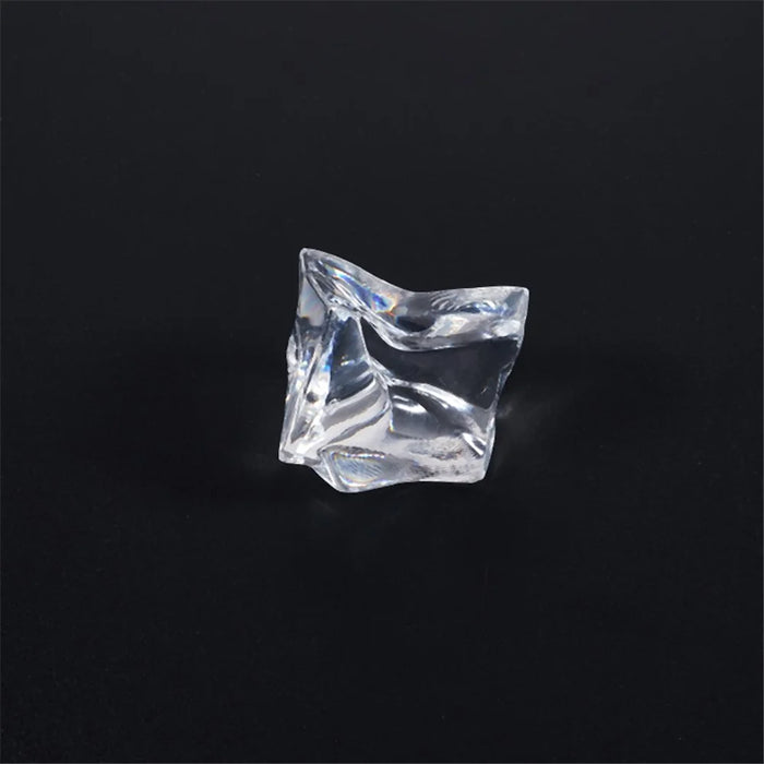 100Pcs Plastic Stone Vase Filler Fake Crystal Diamond Decoration for Aquarium Fish Tank, Size L - 5