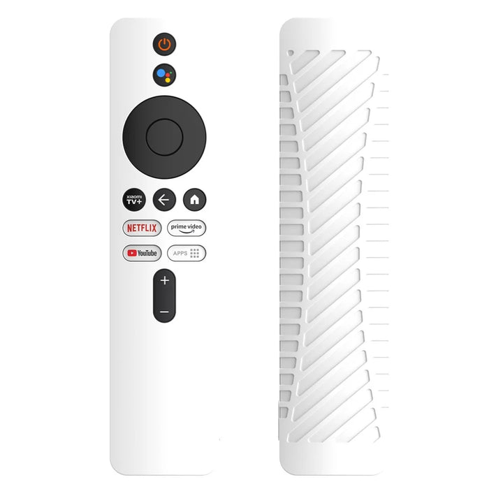 For Xiaomi TV Stick 4K Remote Control Case Protective Cover Drop Resistant Silicone Shell - White - 2