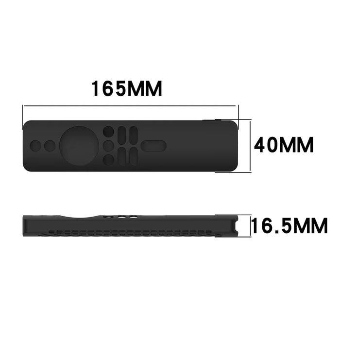 For Xiaomi TV Stick 4K Remote Control Case Protective Cover Drop Resistant Silicone Shell - White - 7