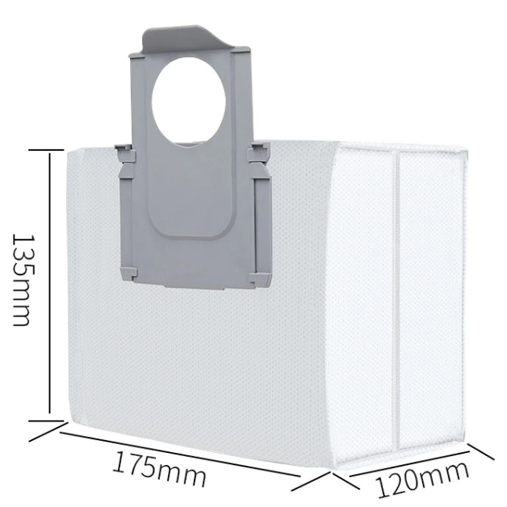 For Roborock G10S / G10S Pro / G10S Plus / G10S Pure / T8 / T8 Plus / G20 / Q7 / Q7+ Replacement Dust Bag Non-Woven Fabric Filter Bag - 3