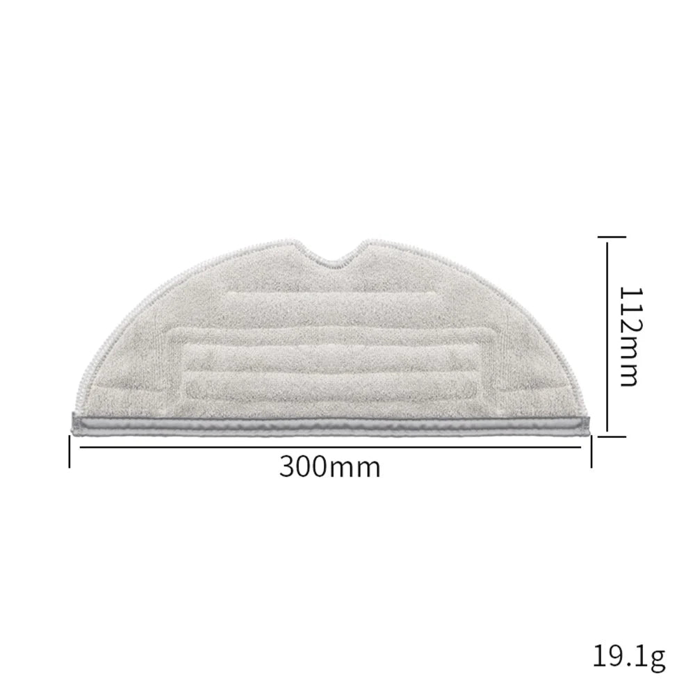 Replacement Parts Mop Cloth for Roborock S7 MaxV / S8 / S8+ Vacuum Cleaner Accessories Anti-Microbial Duster Cloth - 6