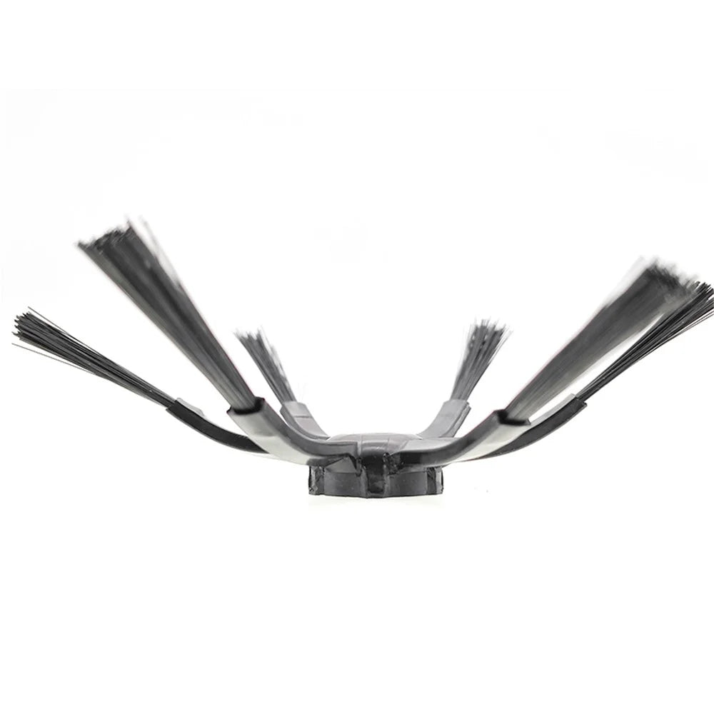 2Pcs 6-Armed Side Brush for Roborock S5 / S6 / S5 Max / S6 Max / S7 / S7 MaxV / S8 / S8+ / S8 Ultra Vacuum Cleaner Electric Sweeper Parts (Black) - 5