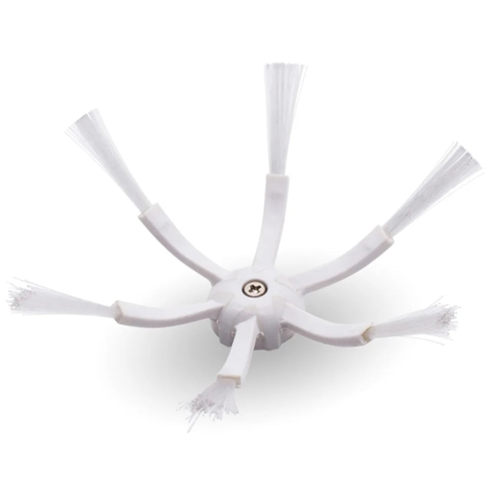 2Pcs 6-Armed Side Brush for Roborock S5 / S6 / S5 Max / S6 Max / S7 / S7 MaxV / S8 / S8+ / S8 Ultra Sweeper Cleaner Parts (White) - 5