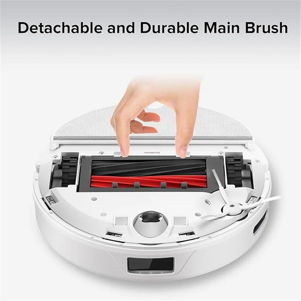 2Pcs Main Brush for Roborock S8 / S8+ / S8 Pro Ultra / Q5 Pro / Q5 Pro+ / Q8 Max / Q8 Max+ Robot Vacuum Cleaner Replacement Roller Brushes - 4