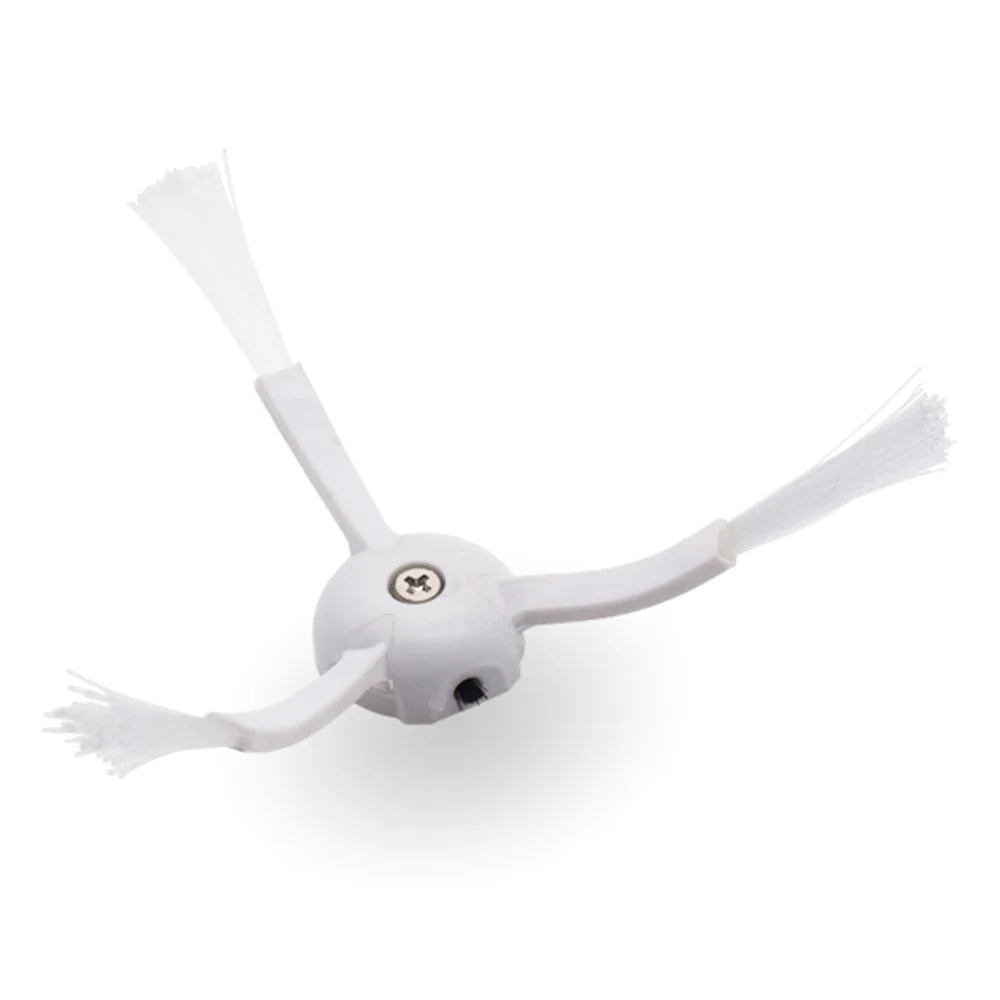 2Pcs For Roborock T7S / T7S Plus / G20 / G10 / S8 / S6 Pure / S6 Max Robot Vacuum Cleaner Replacement 3 Arms Side Brush - White - 5