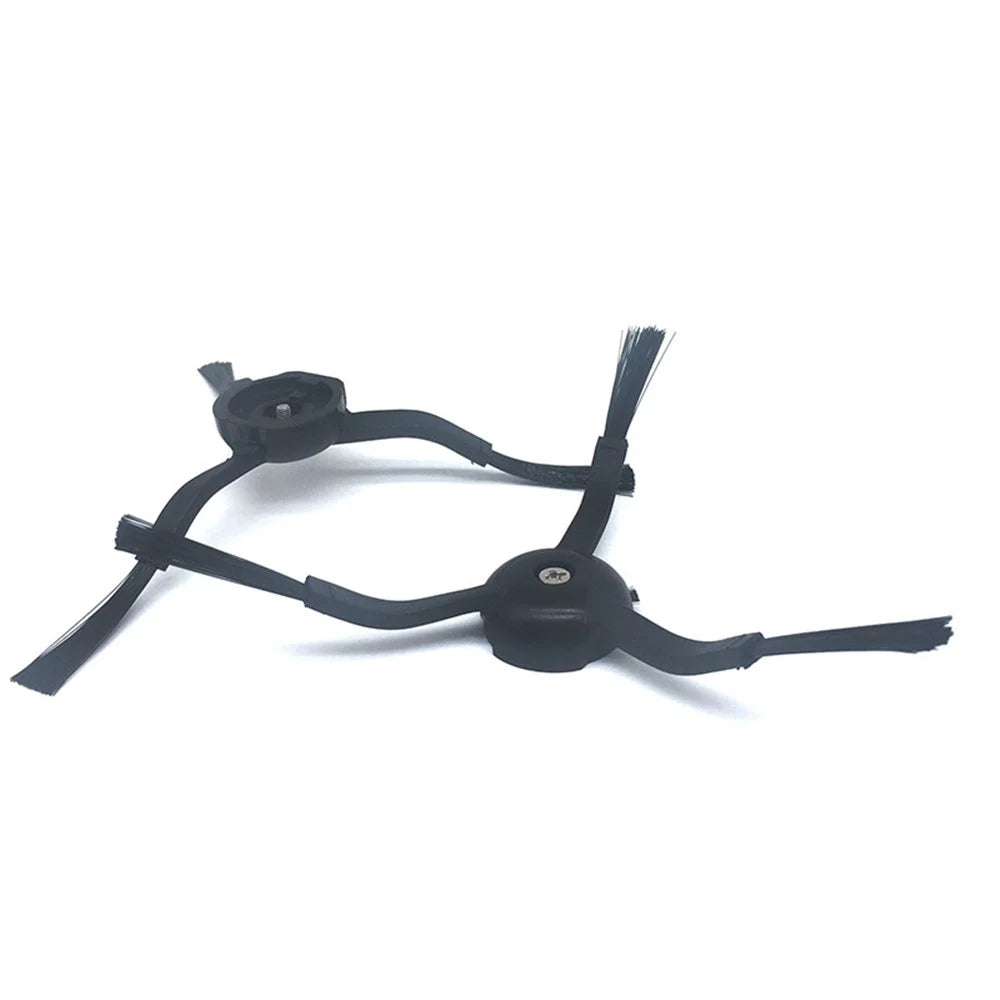 2Pcs 3 Arms Side Brush for Roborock S50 / S55 / S5 Max / S6 / S8 Robot Vacuum Cleaner Replacement Part - Black - 4