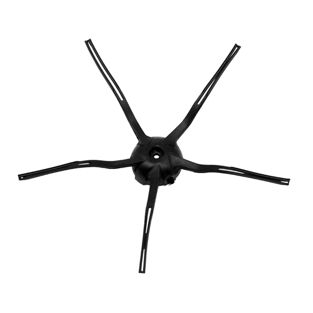 2Pcs Replacement 5 Arms Side Brush for Roborock T7S / T7S Plus / G20 / G10 / S8 / S6 Pure / S6 Max Robot Vacuum Cleaner - Black - 1