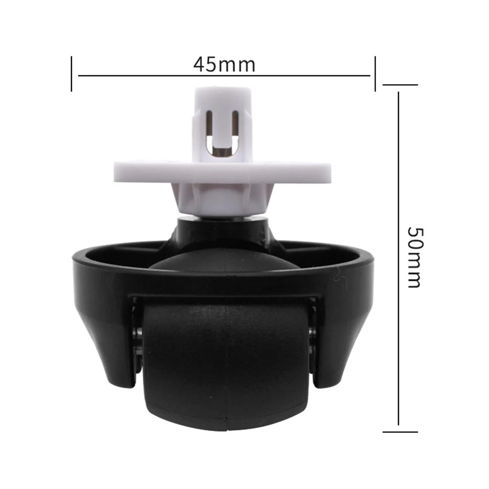 Front Caster Wheel for Xiaomi Roborock S65 / S55 Max / S65 Pure / S45 Max / S7 / T7S / S8 / G20 Vacuum Cleaner - Black - 5