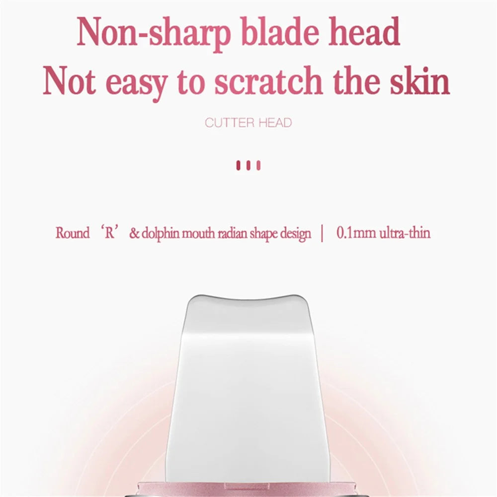 CS-3 Ultrasonic Facial Cleanser Blackhead Remover Facial Spatula Pore Cleaning Beauty Device Gift - 5