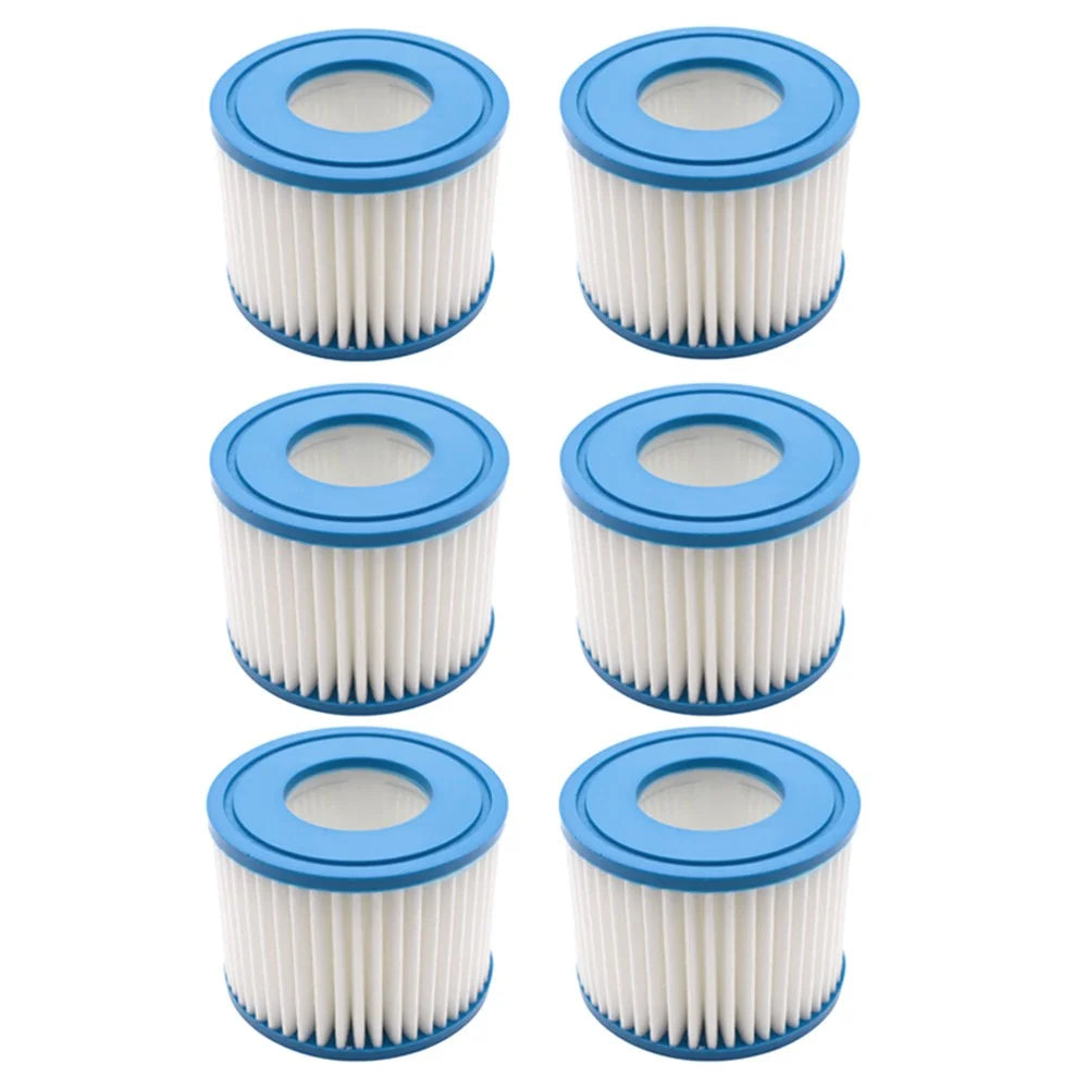 12Pcs 58323 Swimming Pool Filter for Bestway Lay-Z-Spa / Miami Replacement Parts - 1