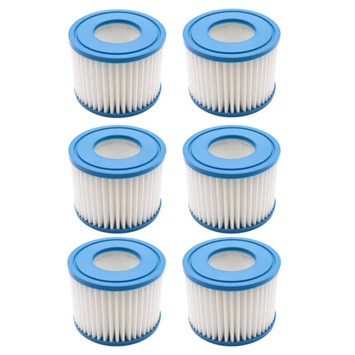 12Pcs 58323 Swimming Pool Filter for Bestway Lay-Z-Spa / Miami Replacement Parts - 1