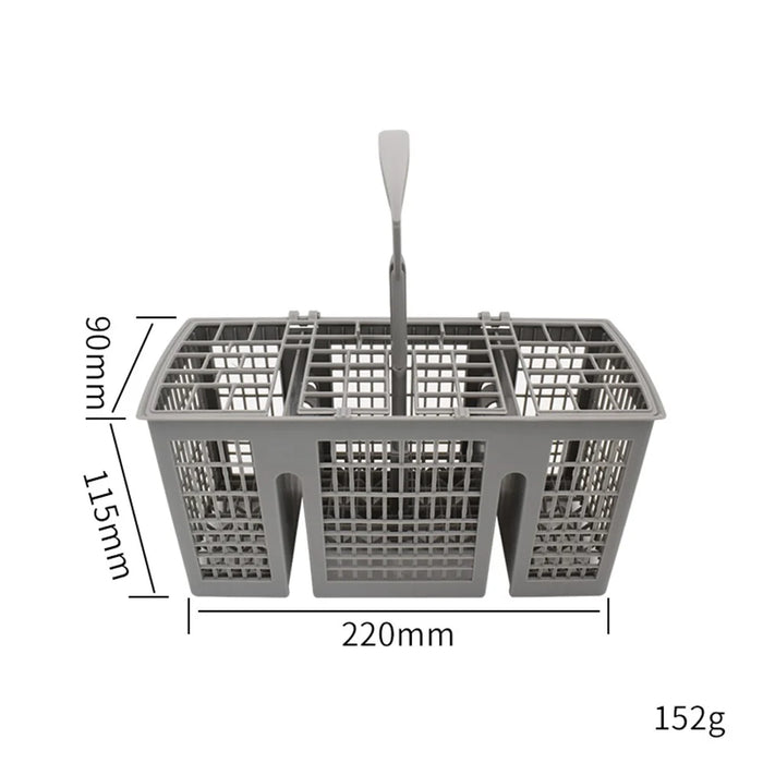 ds-1657 1Pc For Siemens Bosch Dishwasher Cutlery Basket Tray Knife Fork Cutlery Cage PP Storage Basket - 6