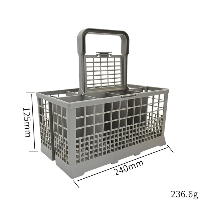 1Pc Universal Dishwasher Cutlery Basket PP Storage Basket Cutlery Cage - 6