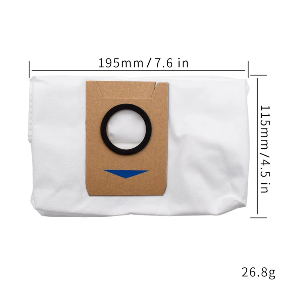Dust Collection Bag for Ecovacs DEEBOT X1 / X1 OMNI / X1 TURBO / T10 TURBO / T10 / T10 OMNI / T20 OMNI Robot Vacuum Cleaner Spare Parts - 6