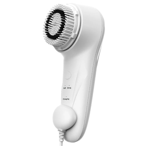 HQ-A006 15000-16000rpm High Frequency Sonic Facial Cleanser Electric Face Wash Brush - White - 1