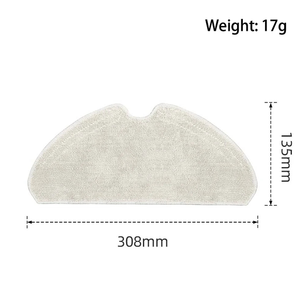 Mop Pad for Dreame D9 Max / D9 Plus / L10 / L10 Pro Robot Vacuum Cleaner Chemical Fiber+Silicone Replacement Part - 5
