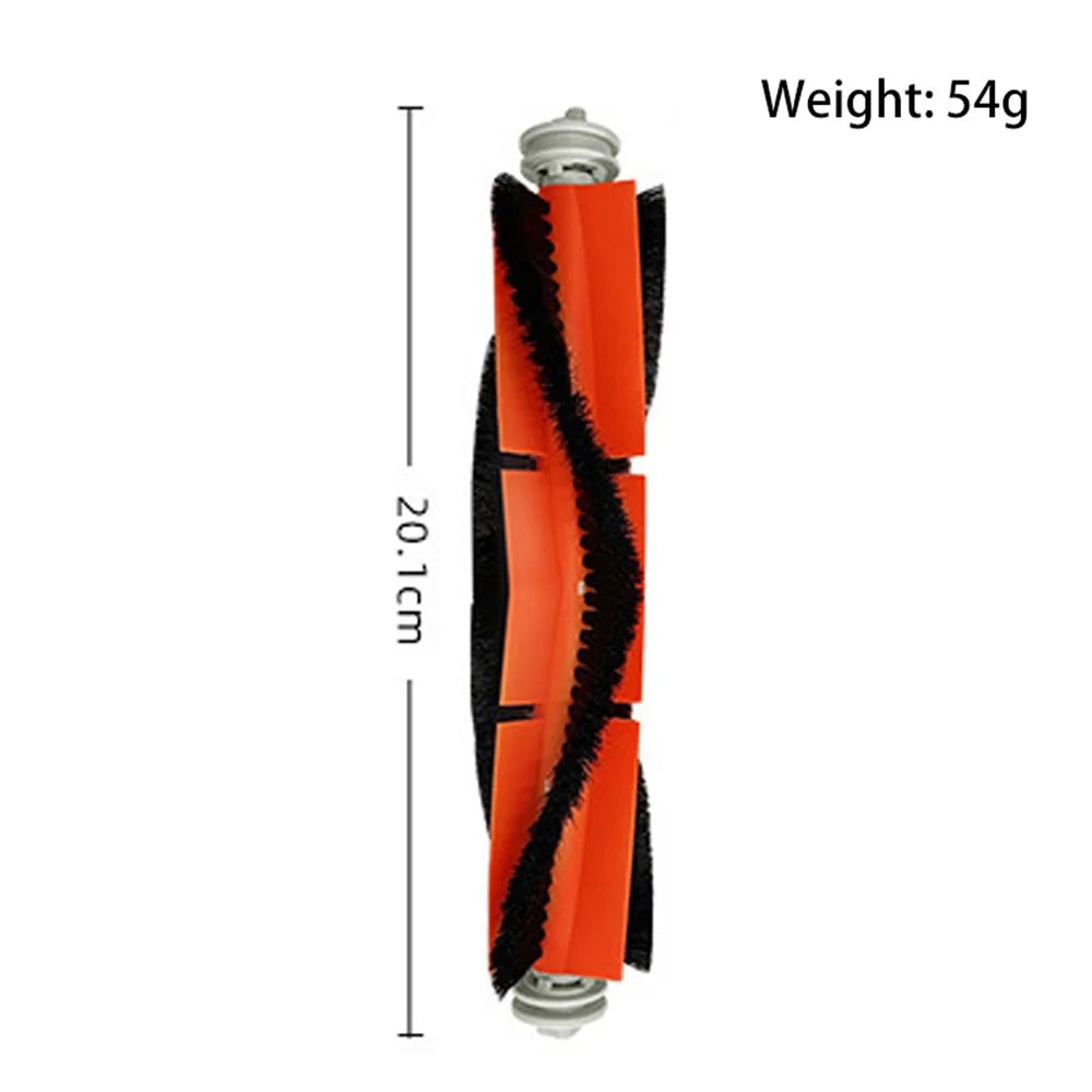 For Xiaomi Mijia 1C / 2C / 1T / 1S / 2S / 3S / Dreame L10 Pro ABS+Rubber+Nylon Main Brush Vacuum Cleaner Part - 3