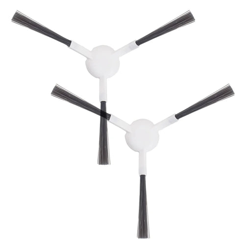 2Pcs Side Brush for Dreame S10 Pro / X20 Pro / X20 Pro Plus / W10S / W10S Pro Vacuum Cleaner Spare Part - White - 1