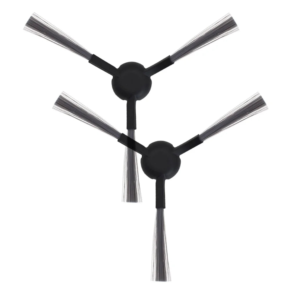 2Pcs For Dreame X20 Pro / X20 Pro Plus / X30 / X30 Pro / S10 Plus Side Brush Vacuum Cleaner Replacement - Black - 1