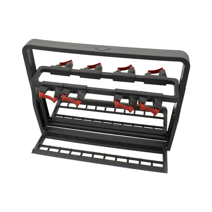 Wine Glass Storage Rack Cup Holder Drain Shelf Kitchen Tabletop Organizer Gadget - 5