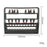 Wine Glass Storage Rack Cup Holder Drain Shelf Kitchen Tabletop Organizer Gadget - 6