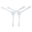 2Pcs Replacement Side Brush for Dreame S10 / Xiaomi Mijia STYJ02YM Vacuum Cleaner Side Brush Sweeper Cleaner Brush - 1