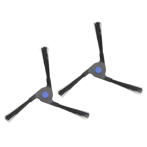 2Pcs Side Brush for Ecovacs DEEBOT X2 / X2 Pro Sweeping Robot Replacement Side Brushes - Black - 1