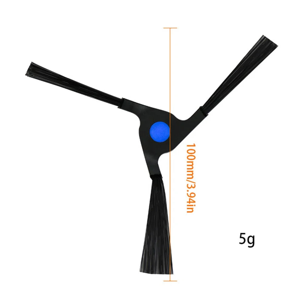 2Pcs Side Brush for Ecovacs DEEBOT X2 / X2 Pro Sweeping Robot Replacement Side Brushes - Black - 5