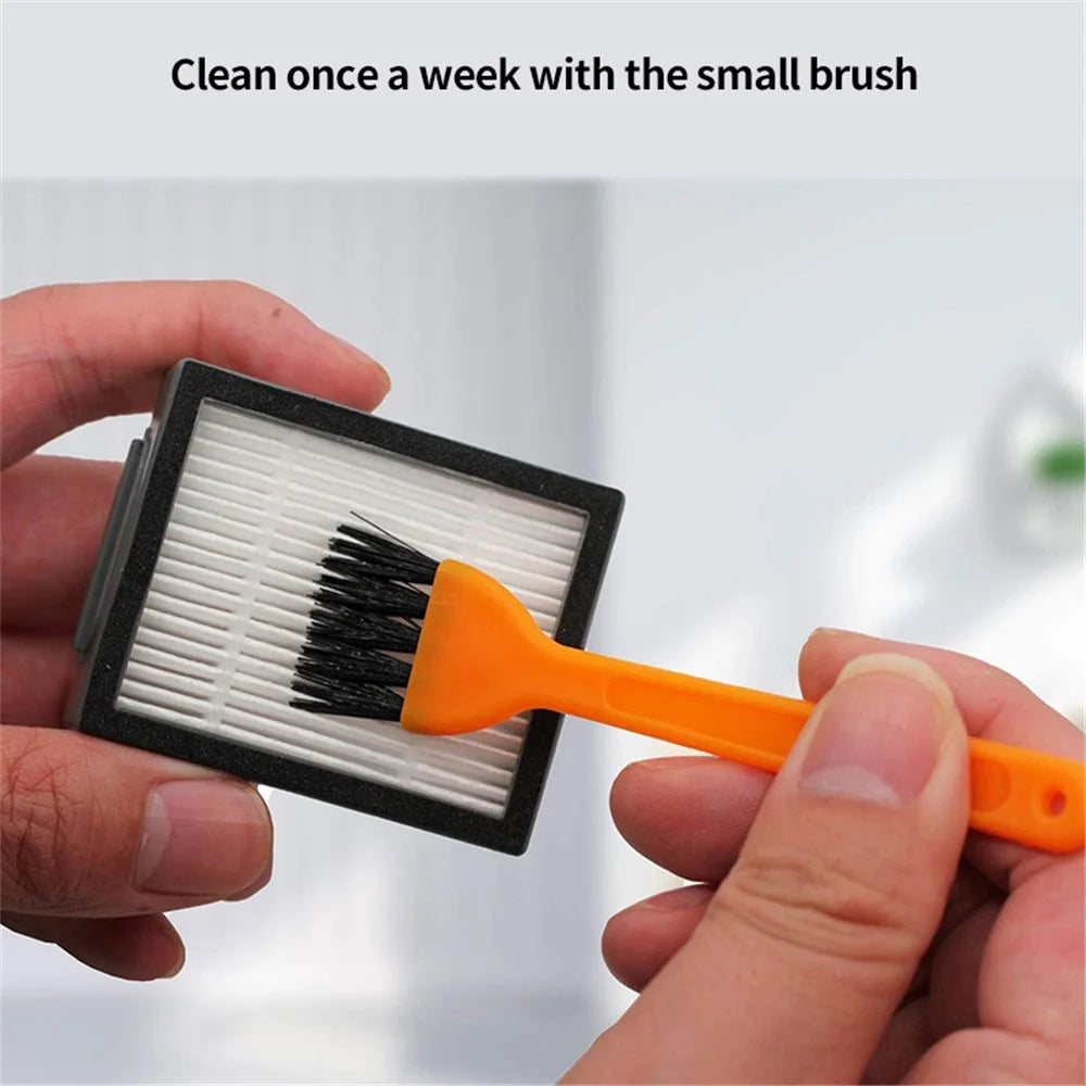 JUNSUNMAY For iRobot Roomba i3 / i3+ / i4 / i6 / i6+ / i7 / i7+ / i8 / i8+ / j7 / j7+ / E5 / E6 / E7 6Pcs Sweeper Filter with Brush - 4