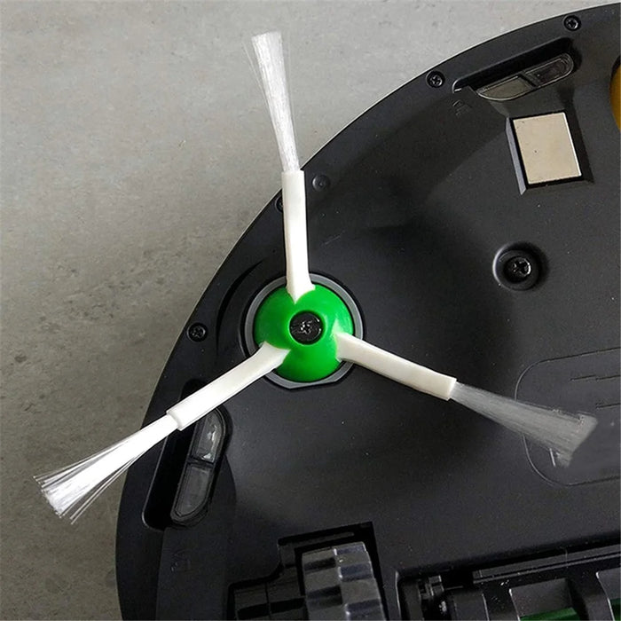 JUNSUNMAY 6Pcs Triangle Side Brushes for iRobot Roomba i7 / i7+ / i8+ / E5 / E6 / E7 / j7 Sweeping Robot Replacement Part - 5