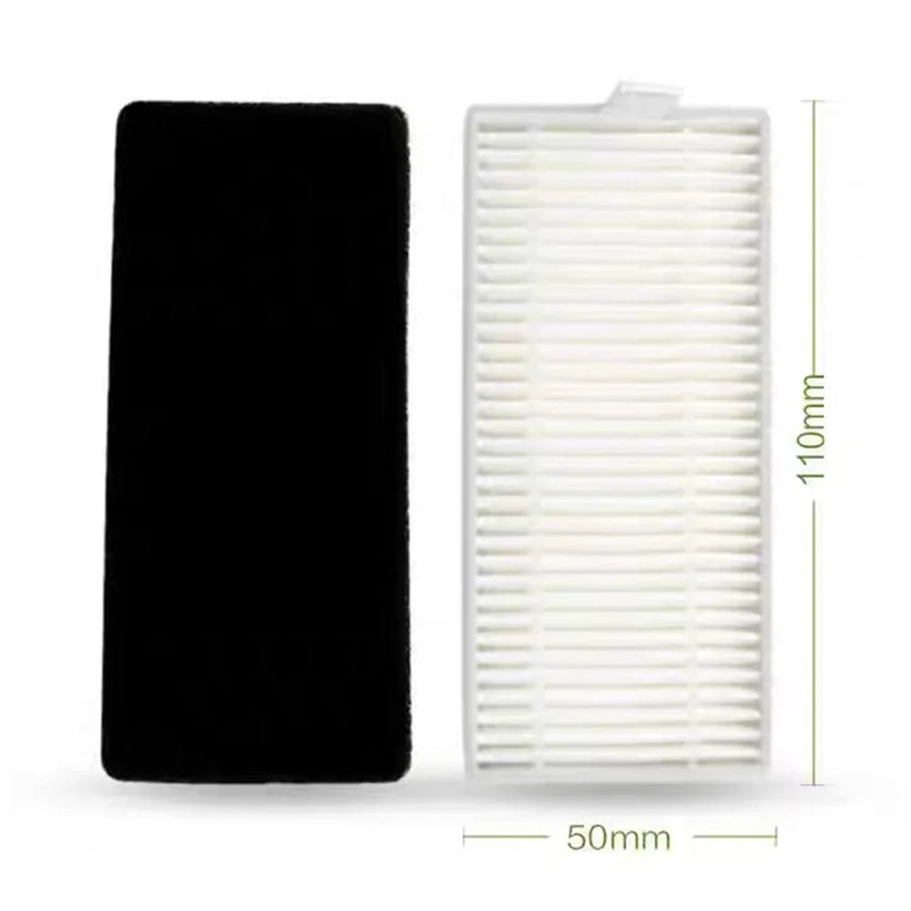 For Neatsvor X500 / S6 / M1 / X600 Pro / X520 / X650 Pro Filter Mesh Black Sponge with Filter Element - 3