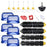 1 Set For iRobot Roomba 600 Series 2 Pairs Main Brush+6 Filter+6 Side-Edge Brush+4 Cleaning Tools+1 Wheel - 1