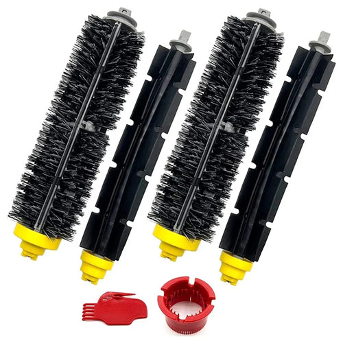 1 Set For iRobot Roomba 600 Series / 700 Series Cleaning Kit (2 Pairs Main Brush+2 Cleaning Comb) - 1