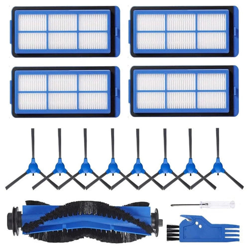 1 Set Brush Kit for Eufy Robovac 15C Max / G32 Pro / 11S Max / G30 / 30C Max / G20 Hybrid Robot Vacuum Cleaner - 1
