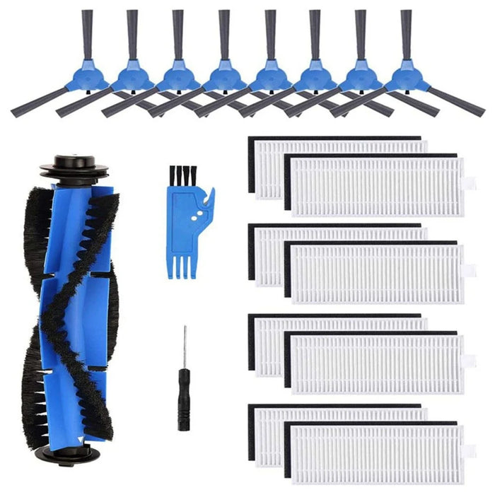 For Eufy Robovac 11S 15C 30C 35C 19Pcs / Set Sweeping Robot Filter Side Brushes Main Brush Accessories - 1