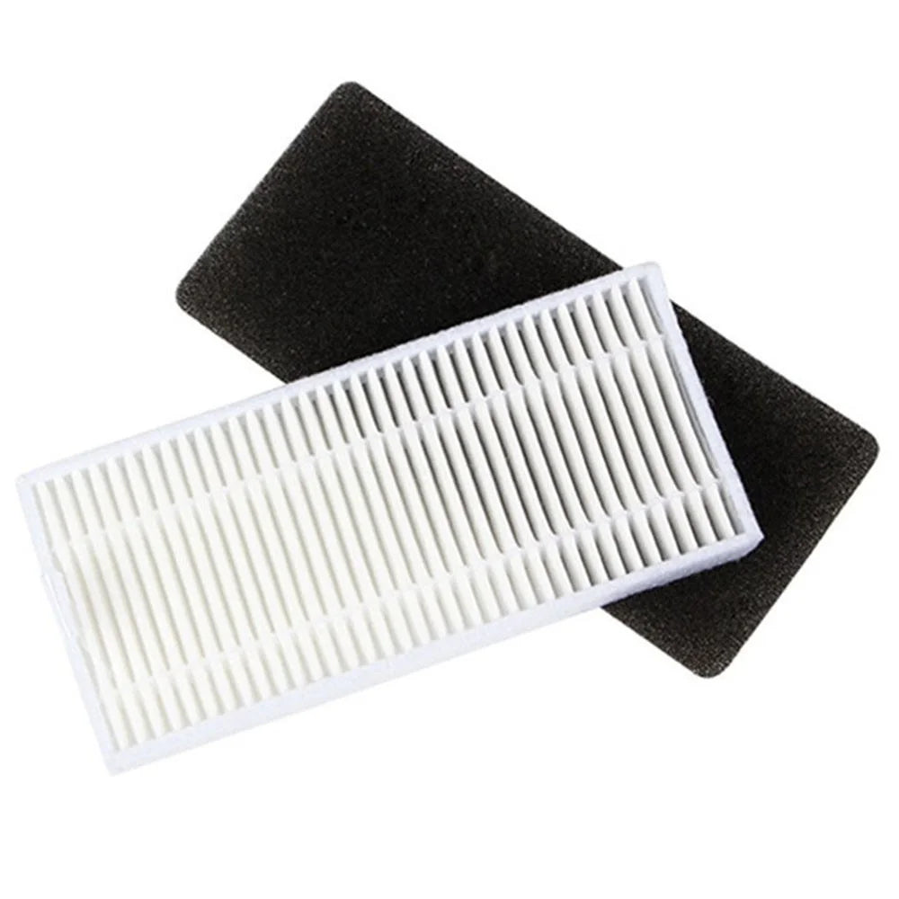 1 Set For Eufy Robovac 11S / 15C / 30C / 35C Robot Vacuum Cleaner Filter Kit Side-Edge Brush Main Brush - 4