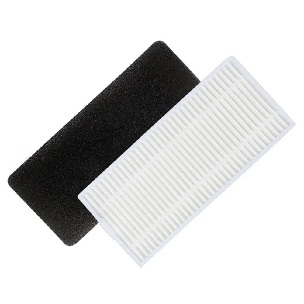 1 Set For Eufy Robovac 11S / 15C / 30C / 35C Robot Vacuum Cleaner Filter Kit Side-Edge Brush Main Brush - 5