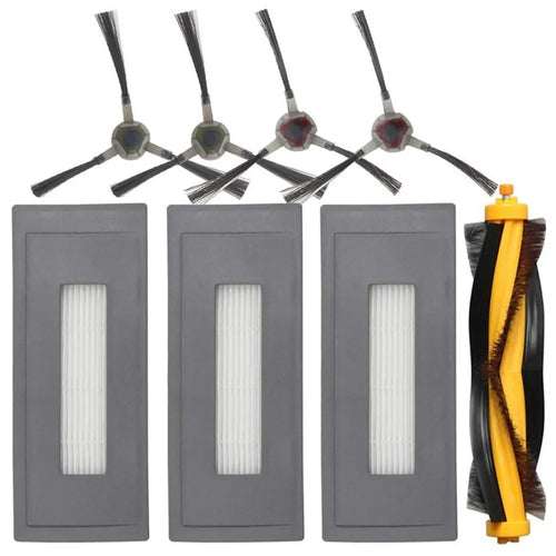 For Ecovacs Deebot Ozmo 930 / DG36 Sweeping Robot 1 Main Brush + 3 Filters + 2 Pairs of Side Brushes - 1