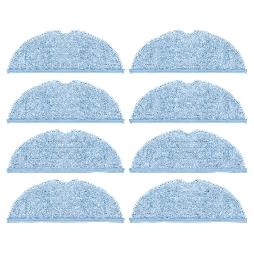 8Pcs Sweeping Robot Spare Part For Roborock S7 / S7 Maxv Plus / S8 Vacuum Cleaner Mop Cloth - 1