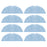 8Pcs Sweeping Robot Spare Part For Roborock S7 / S7 Maxv Plus / S8 Vacuum Cleaner Mop Cloth - 1