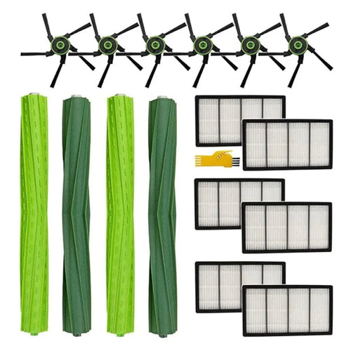 1 Set For iRobot Roomba S9 / S9+ Vacuum Cleaner Main Brush Cleaning Tool Filter Kit Side-Edge Brush - 1