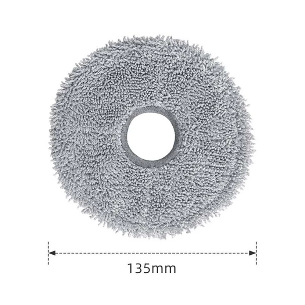 For Roborock P10 / P10 Pro / P10S Pro / P10S Pro+ / Dreame S10 / S10 Pro / S10+ / S10 Pro+ Sweeping Robot Mop Rag Replacement Cleaning Cloth - 5