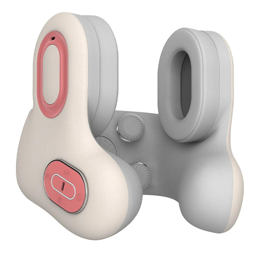 ST-370 Neck Massager Red Light Hot Compress Massager Sleep Noise Reduction U Shape Neck Pillow with Music - 1