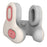 ST-370 Neck Massager Red Light Hot Compress Massager Sleep Noise Reduction U Shape Neck Pillow with Music - 1