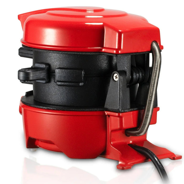 Multifunctional Breakfast Maker Sandwich Burger Egg Steak Cooking Machine (BPA Free, No FDA), 220V EU Plug - Red - 2