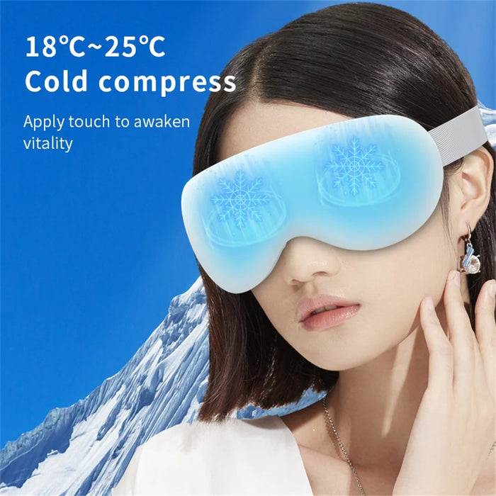 AR-225 Cold and Hot Compress Eye Massager Vibrating Massage Bluetooth-compatible Music Eye Mask - 6