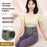 HP3040 Electric Heating Pad with Timer Temperature Control Waist Belt Warmer for Office / Home - Grey / US Plug - 2