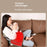 HP3060A Smart Heating Pad Adjustable Temperature Therapy Blanket for Office / Home Electric Heating Blanket Waist Belt - Grey  /  US Plug - 3
