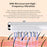 k339 RF Hair Growth Comb LED Light Therapy Scalp Care EMS Microcurrent Electric Massage Instrument - White - 4