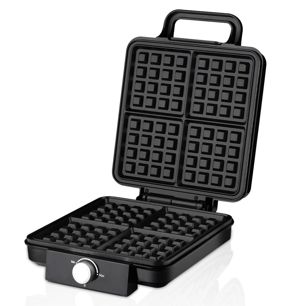 AKANE A.2208 4-Slice Waffle Maker Double-sided Heated Electric Breakfast Machine, EU Plug (BPA Free, No FDA) - 2